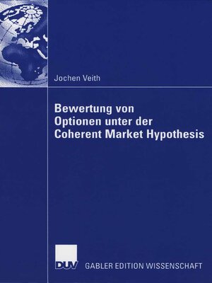 cover image of Bewertung von Optionen unter der Coherent Market Hypothesis